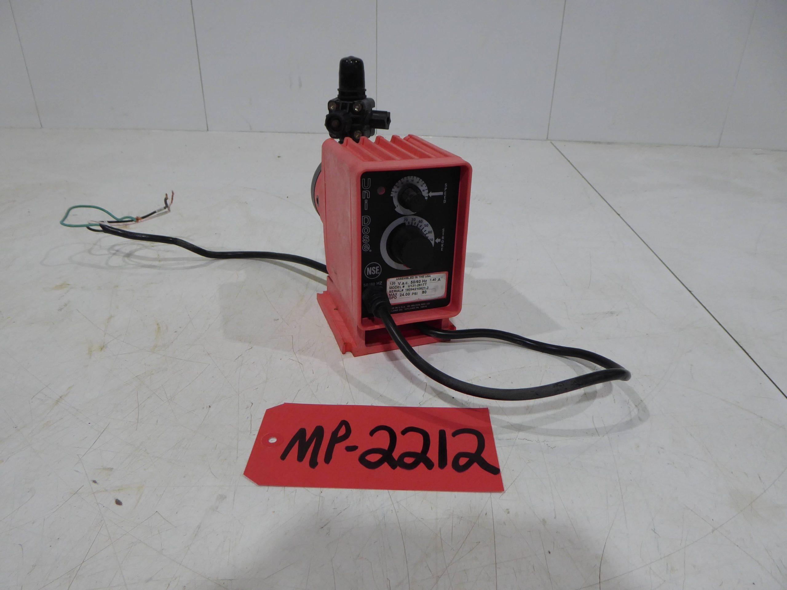 Unidose 1 GPH Metering Pump MP2212