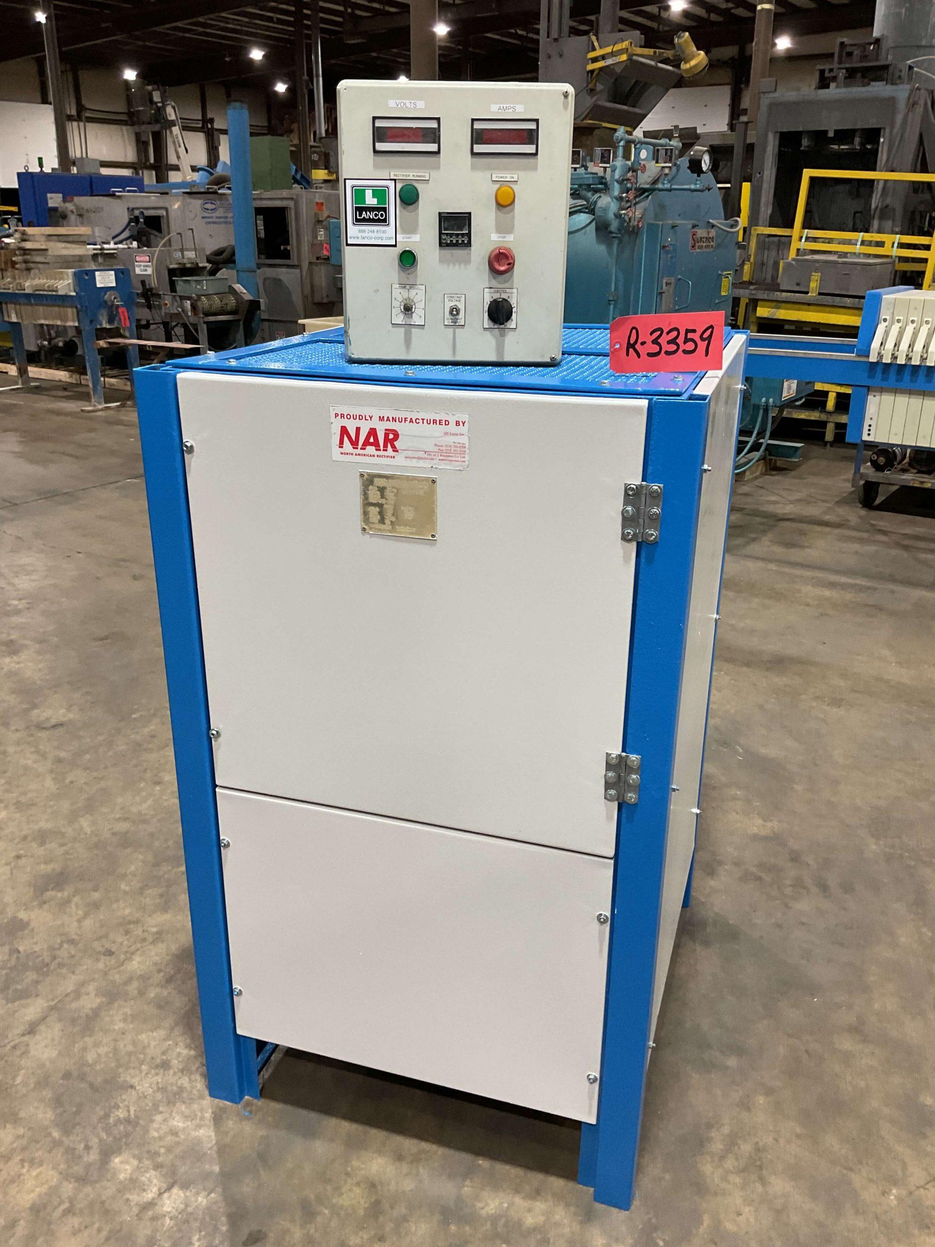 3000 Amp North American 10 Volt Rectifier R3359