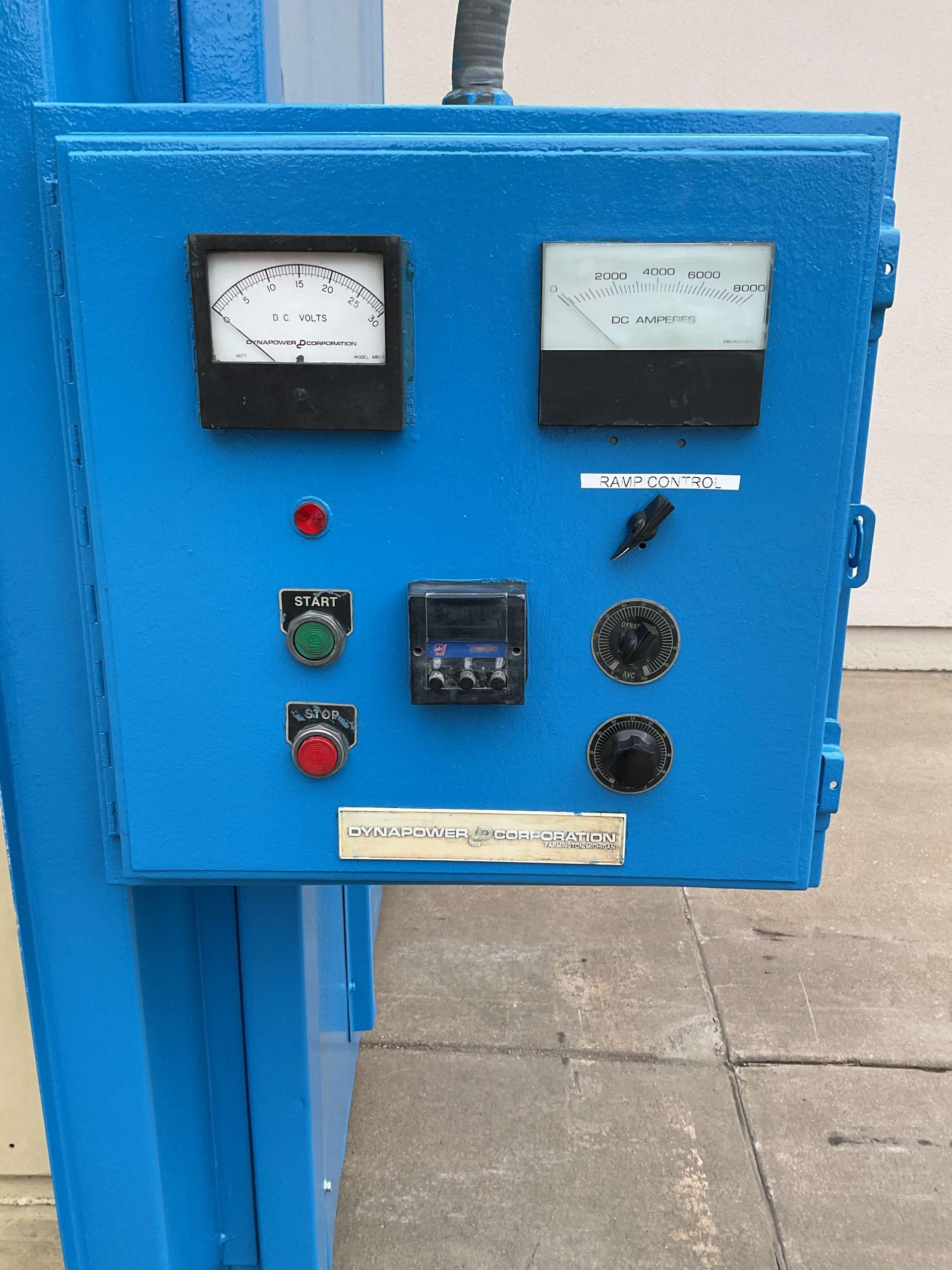 8000 Amp Dynapower 18 Volt Rectifier R3364