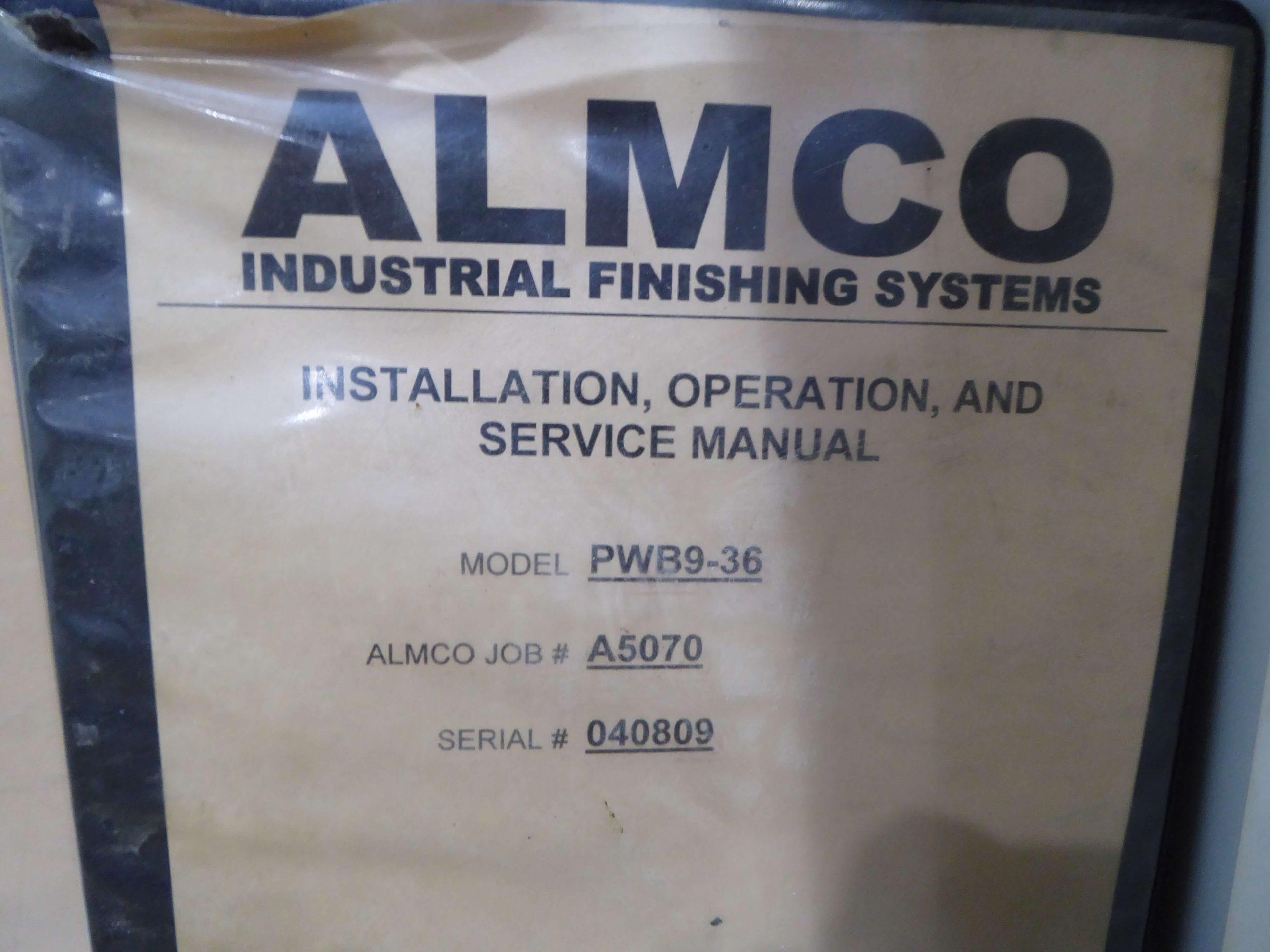 Almco Continuous Belt Washer WH2152