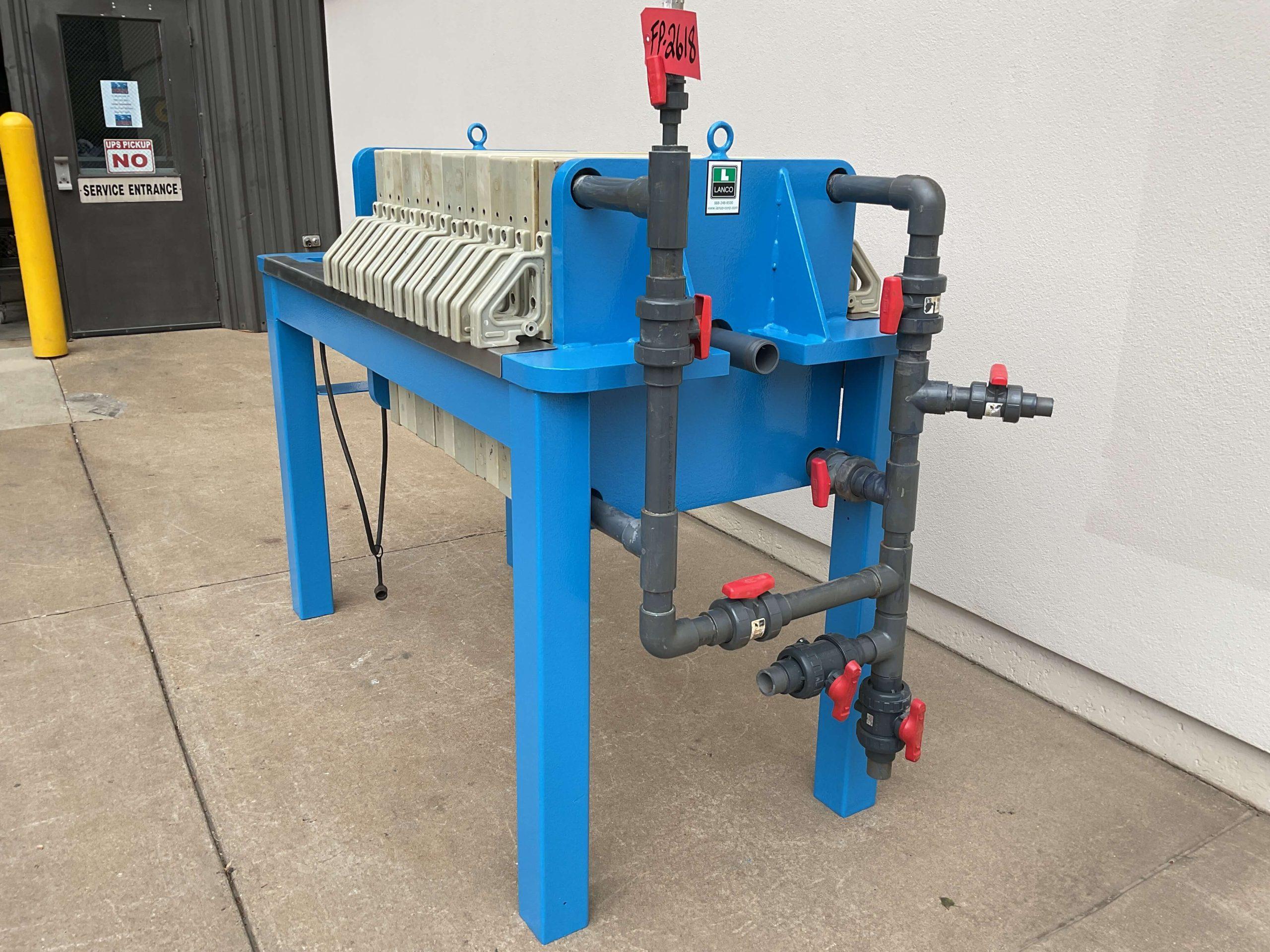 A Brite 5 Cu' Air/Hydraulic Filter Press FP2618