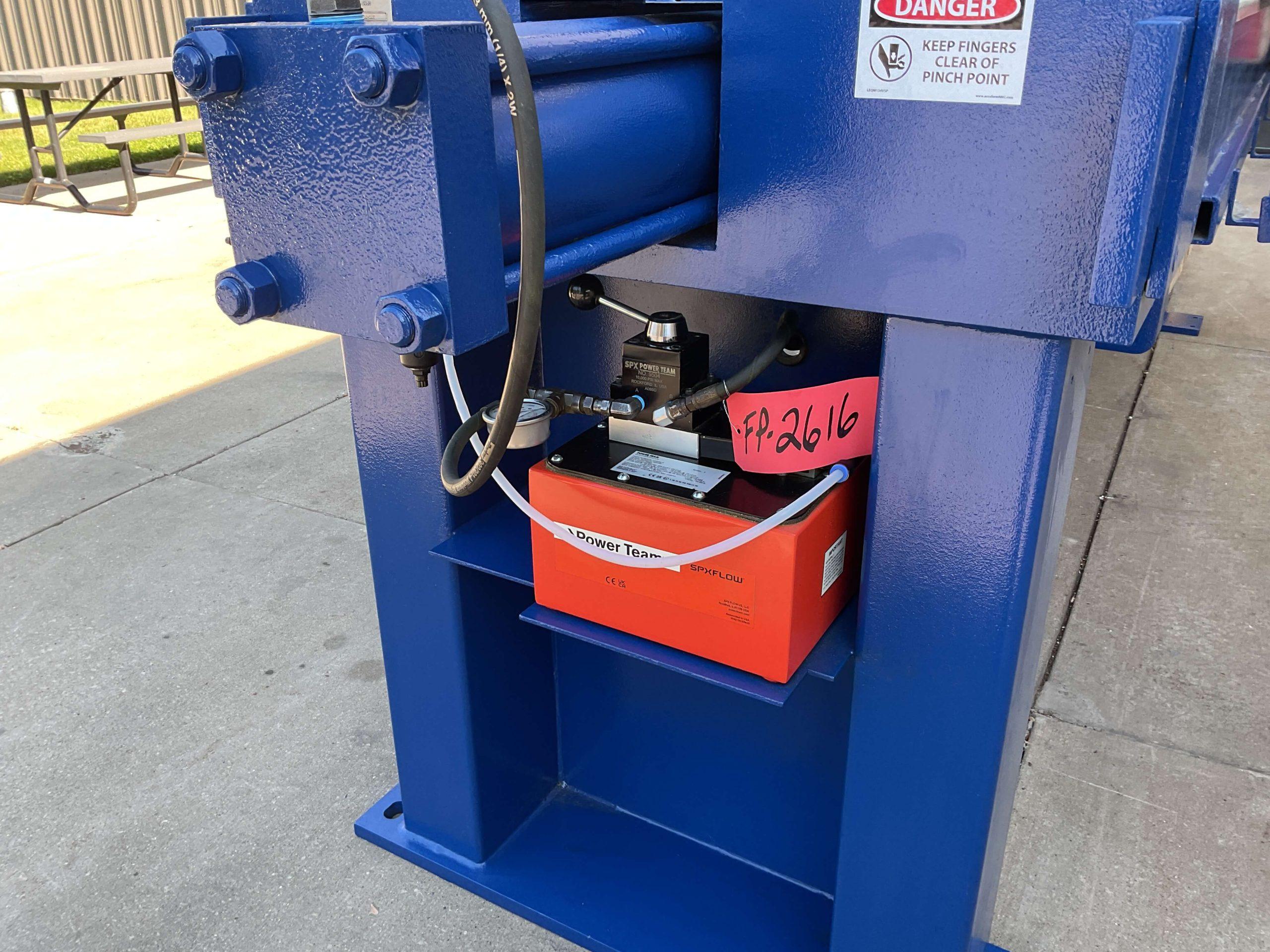 Pacific Press 20 Cu' Air/Hydraulic Filter Press FP2616