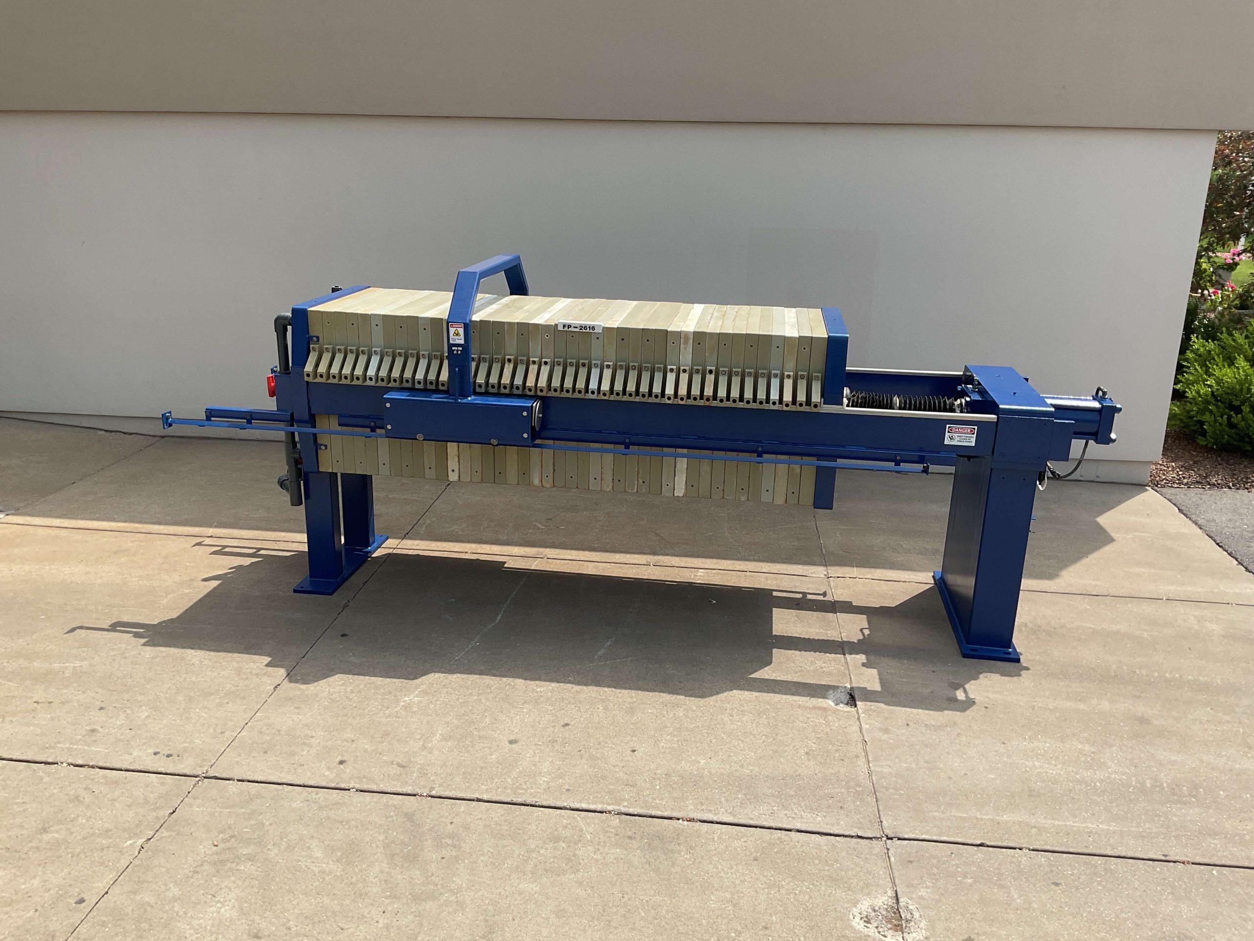 Pacific Press 20 Cu' Air/Hydraulic Filter Press FP2616