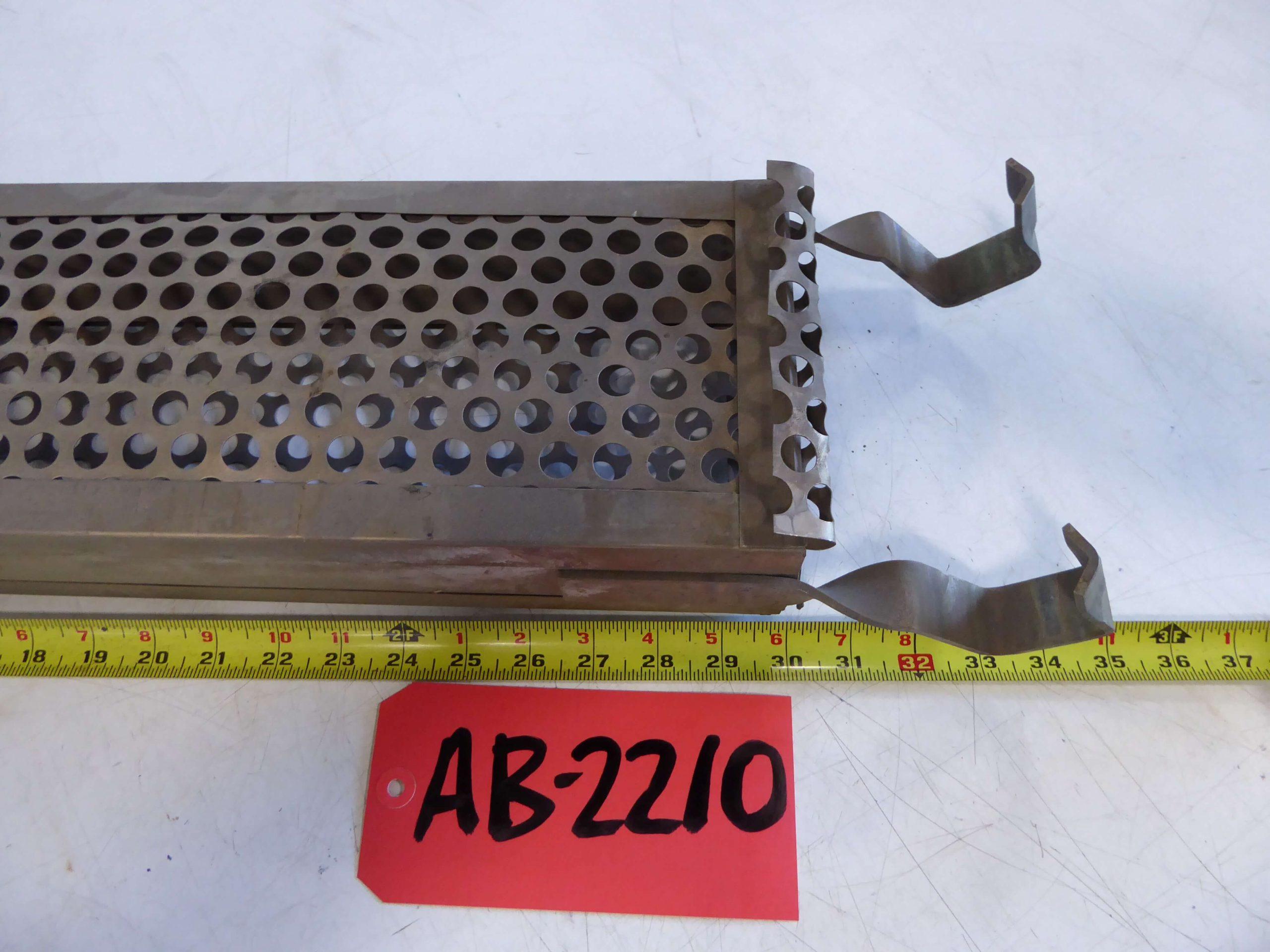 Titanium 30"L x 2.75"W x 6"H Anode Basket AB2210