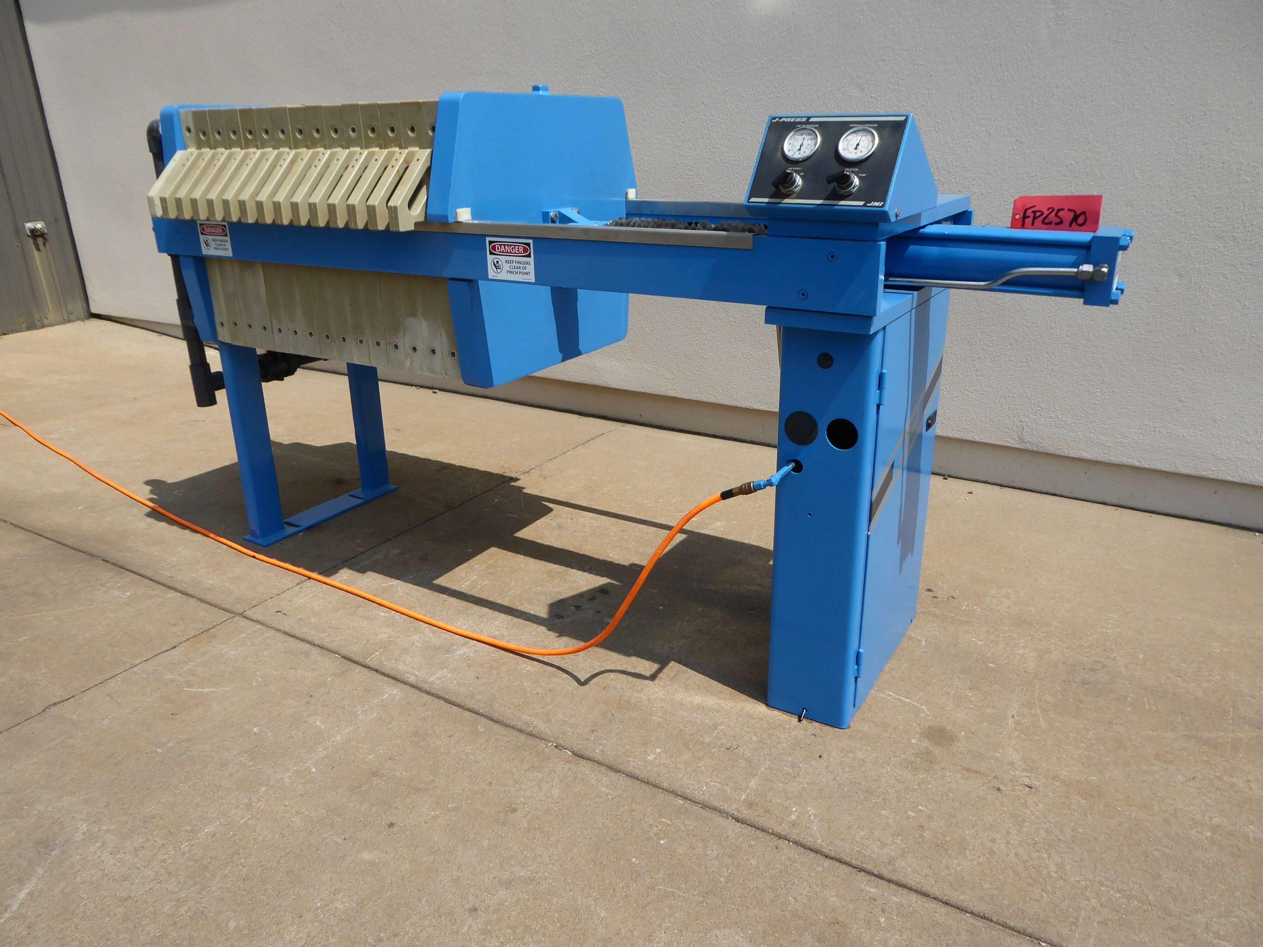JWI 5 Cu' Air/Hydraulic Filter Press FP2570