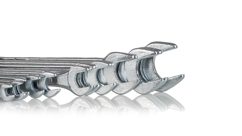 Chrome plated tools and industrial components