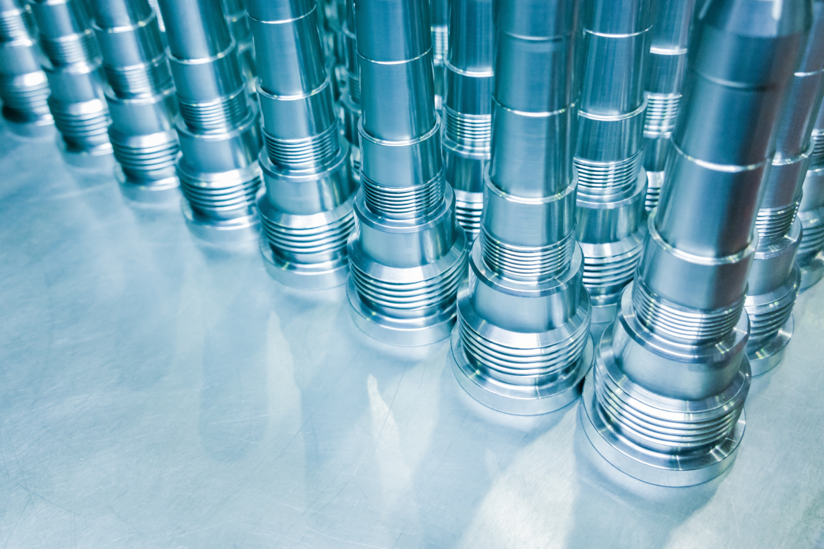 Precision threaded aerospace components prepared for high-reliability manufacturing applications